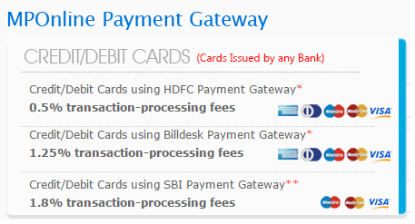 mponline payment gateway