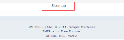 smf sitemap